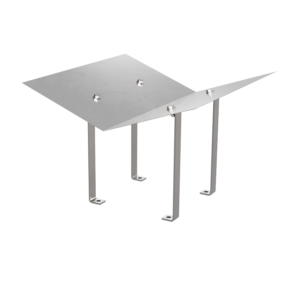 Nerezový klobúk na komín KSV1 - pohľad 1