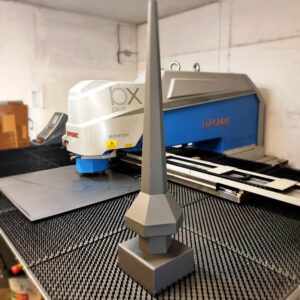 Výroba ozdobných klampiarskych prvkov PorTec - ozdobná veža