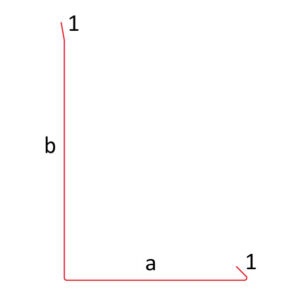 Bočné oplechovanie pod krytinu - rozmer